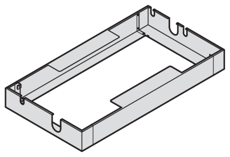 Under-ceiling frame