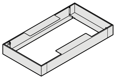 Under-ceiling frame