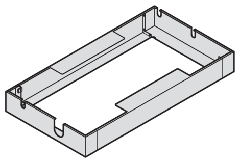 Under-ceiling frame