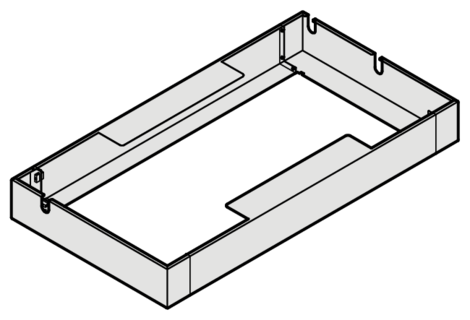 Under-ceiling frame