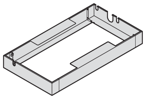 Under-ceiling frame