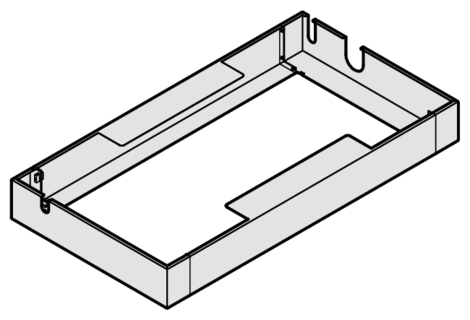 Under-ceiling frame