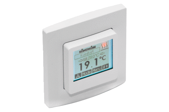 Clock thermostat