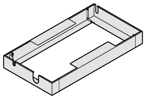 Under-ceiling frame